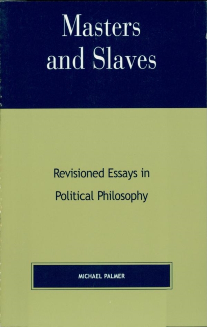 Book Cover for Masters and Slaves by Michael Palmer