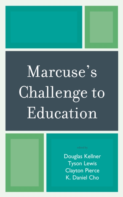 Book Cover for Marcuse's Challenge to Education by Douglas Kellner