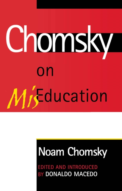 Book Cover for Chomsky on Mis-Education by Noam Chomsky