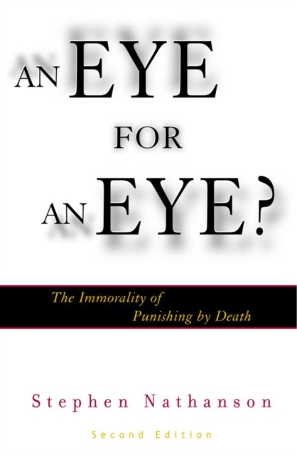 Book Cover for Eye for an Eye? by Stephen Nathanson