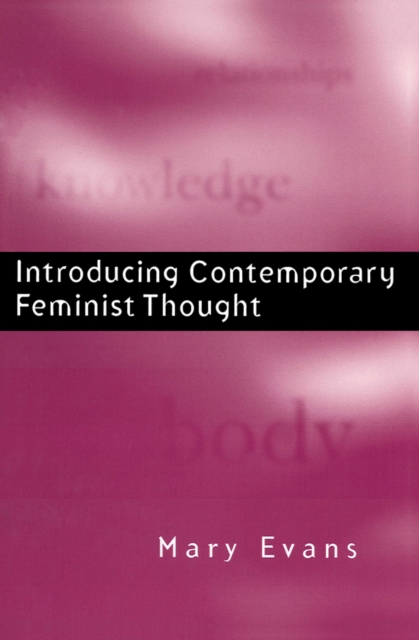 Book Cover for Introducing Contemporary Feminist Thought by Mary Evans