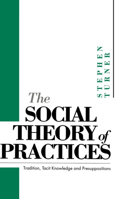 Book Cover for Social Theory of Practices by Stephen P. Turner