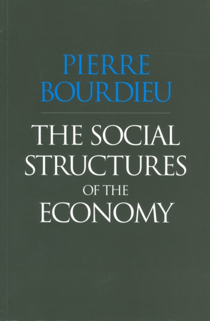 Book Cover for Social Structures of the Economy by Pierre Bourdieu