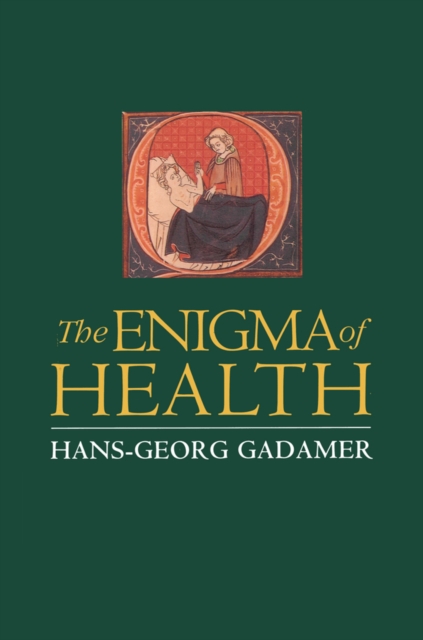 Book Cover for Enigma of Health by Hans-Georg Gadamer