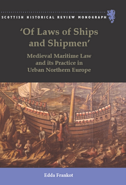 Book Cover for 'Of Laws of Ships and Shipmen' by Edda Frankot