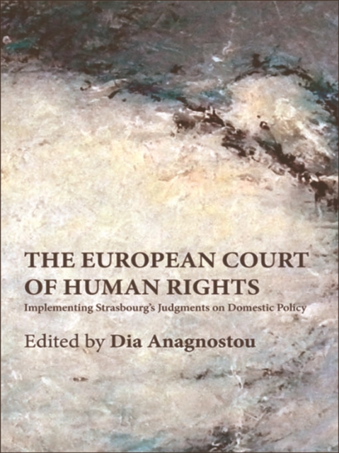 Book Cover for European Court of Human Rights by Anagnostou, Dia