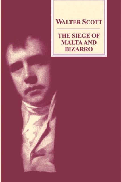 Book Cover for Siege of Malta and Bizarro by Walter Scott