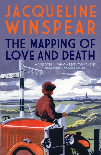 Book Cover for Mapping of Love and Death by Jacqueline Winspear