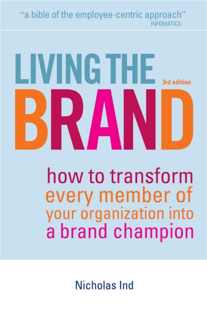 Book Cover for Living the Brand by Nicholas Ind