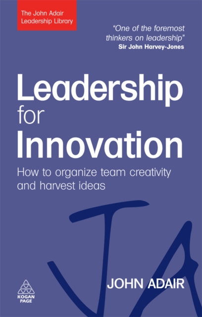 Book Cover for Leadership for Innovation by John Adair