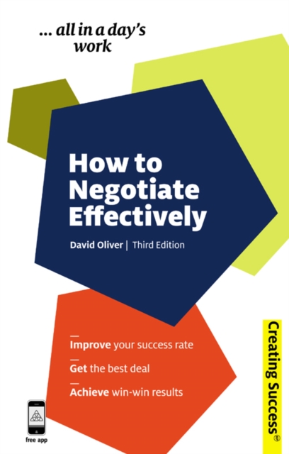 Book Cover for How to Negotiate Effectively by Oliver, David