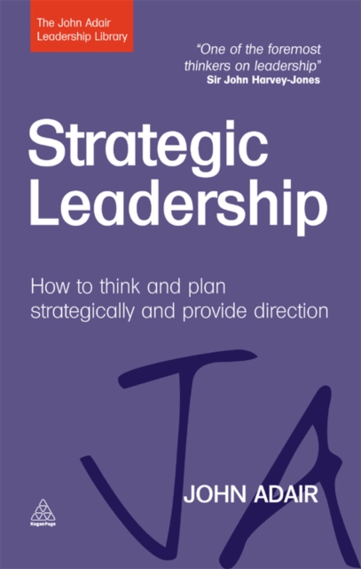 Book Cover for Strategic Leadership by John Adair