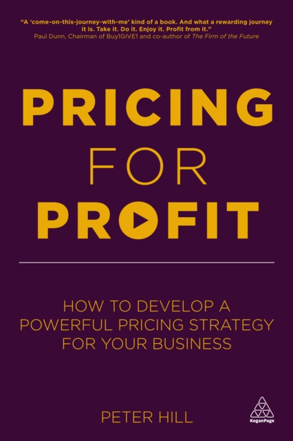 Book Cover for Pricing for Profit by Peter Hill