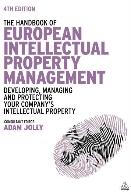 Book Cover for Handbook of European Intellectual Property Management by Adam Jolly