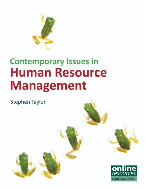 Book Cover for Contemporary Issues in Human Resource Management by Stephen Taylor