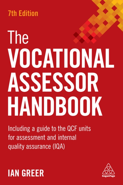 Book Cover for Vocational Assessor Handbook by Ian Greer