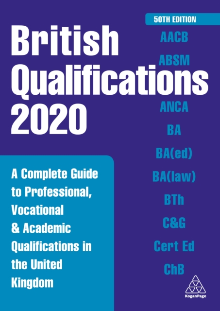 Book Cover for British Qualifications 2020 by Kogan Page Editorial