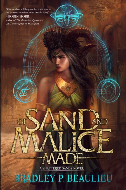 Book Cover for Of Sand and Malice Made by Bradley P. Beaulieu