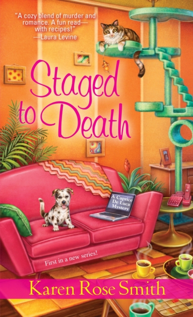 Book Cover for Staged to Death by Karen Rose Smith