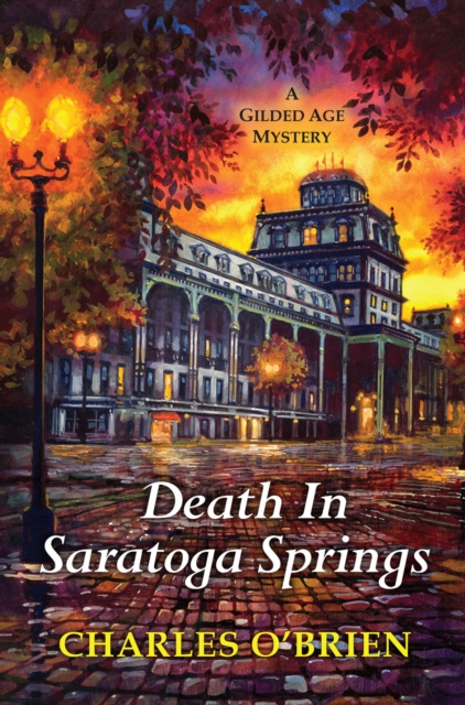 Book Cover for Death in Saratoga Springs by Charles O'Brien