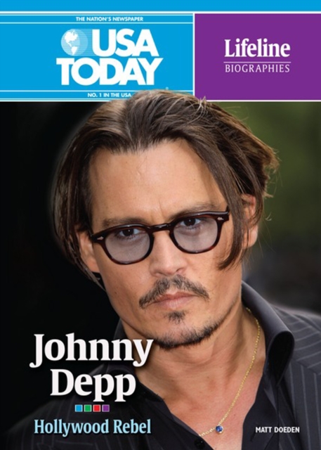 Book Cover for Johnny Depp by Matt Doeden