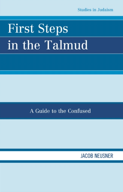 Book Cover for First Steps in the Talmud by Neusner, Jacob