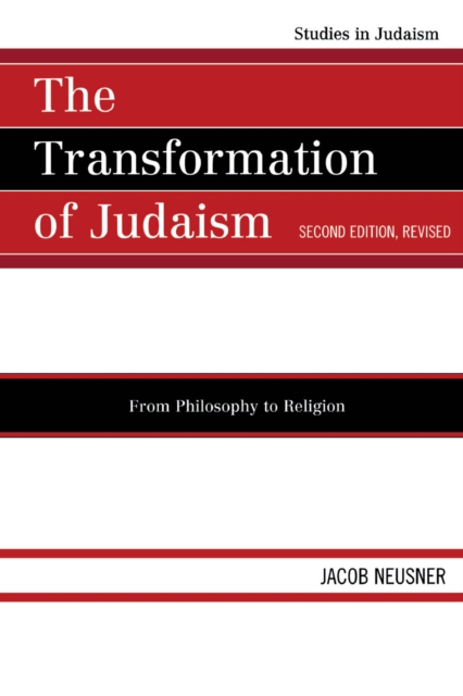 Book Cover for Transformation of Judaism by Neusner, Jacob