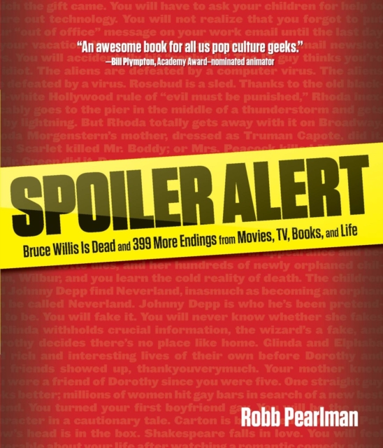 Book Cover for Spoiler Alert by Robb Pearlman