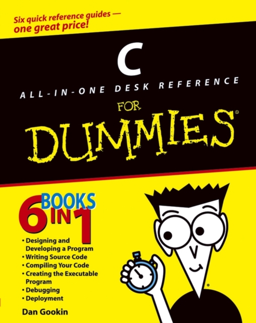 Book Cover for C All-in-One Desk Reference For Dummies by Dan Gookin