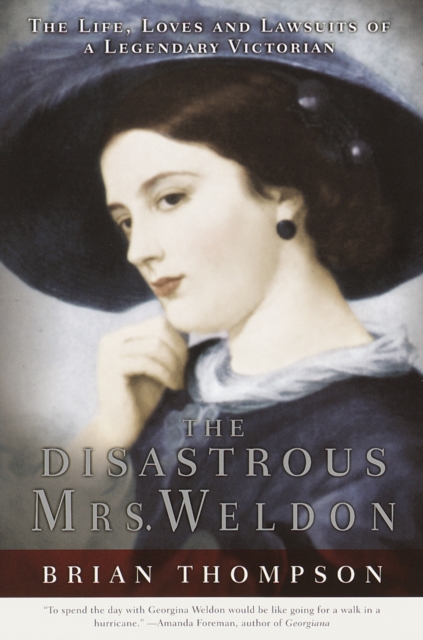 Book Cover for Disastrous Mrs. Weldon by Brian Thompson