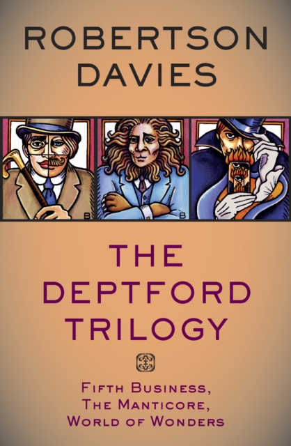 Book Cover for Deptford Trilogy by Robertson Davies