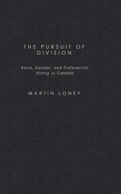 Book Cover for Pursuit of Division by Martin Loney