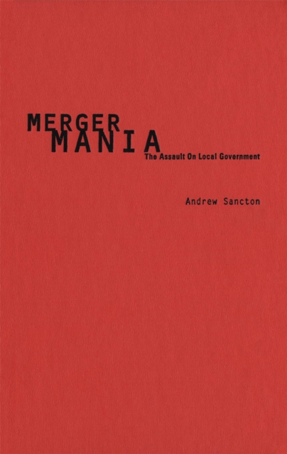 Book Cover for Merger Mania by Andrew Sancton