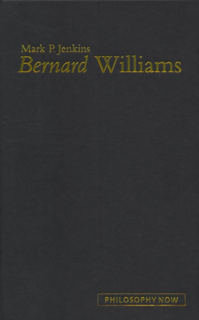 Book Cover for Bernard Williams by Mark Jenkins