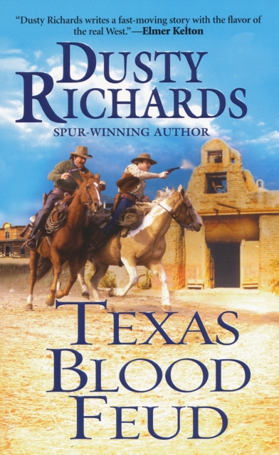 Book Cover for Texas Blood Feud by Dusty Richards