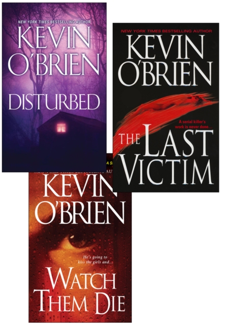 Book Cover for Kevin O'Brien Bundle: Disturbed, The Last Victim, Watch Them Die by Kevin O'Brien