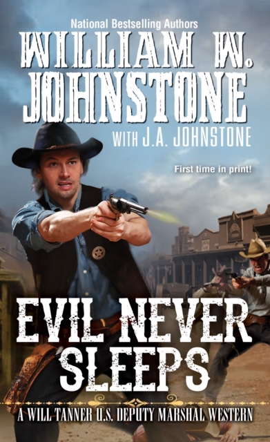 Book Cover for Evil Never Sleeps by William W. Johnstone, J.A. Johnstone