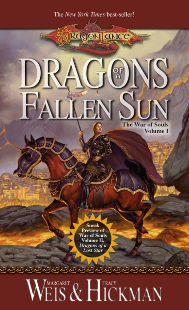 Book Cover for Dragons of a Fallen Sun by Margaret Weis, Tracy Hickman