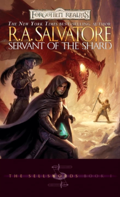 Book Cover for Servant of the Shard by R.A. Salvatore