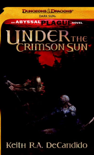 Book Cover for Under the Crimson Sun by Keith R.A. DeCandido