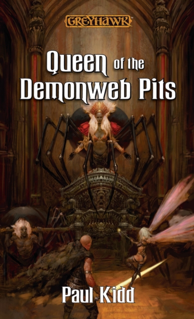 Book Cover for Queen of the Demonweb Pits by Paul Kidd