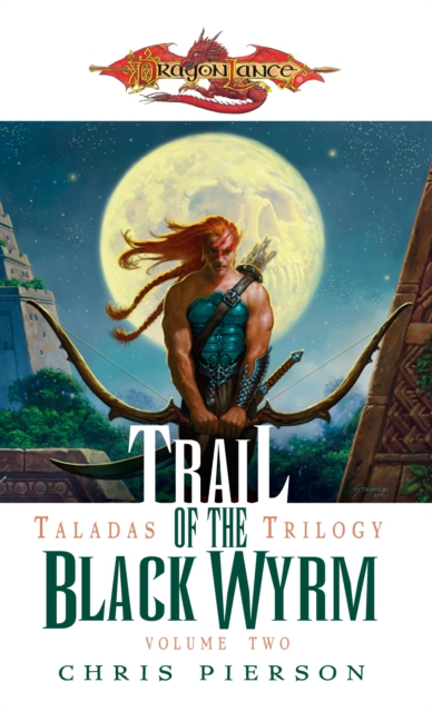 Book Cover for Trail of the Black Wyrm by Chris Pierson