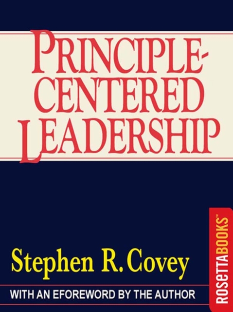 Book Cover for Principle-Centered Leadership by Stephen R. Covey