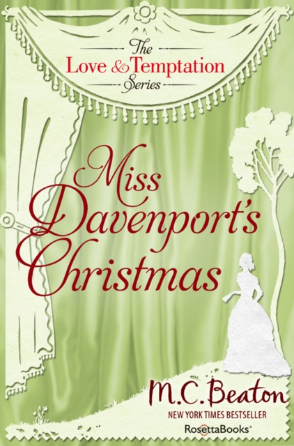 Book Cover for Miss Davenports Christmas by M. C. Beaton