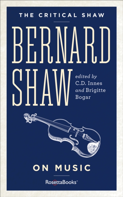 Book Cover for Bernard Shaw on Music by George Bernard Shaw