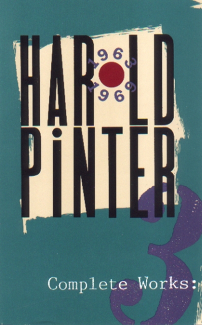 Book Cover for Complete Works, Volume III by Harold Pinter