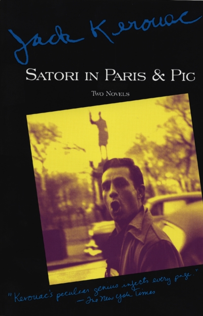 Book Cover for Satori in Paris and Pic by Jack Kerouac