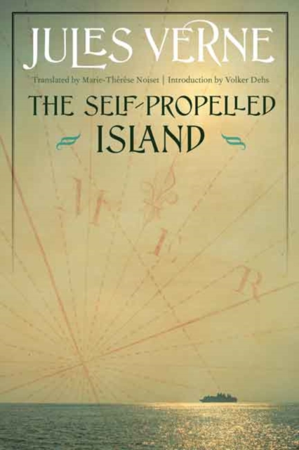 Book Cover for Self-Propelled Island by Jules Verne