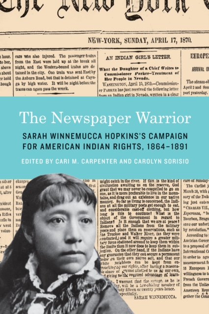 Book Cover for Newspaper Warrior by Sarah Winnemucca Hopkins