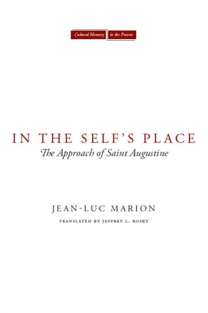 Book Cover for In the Self's Place by Jean-Luc Marion